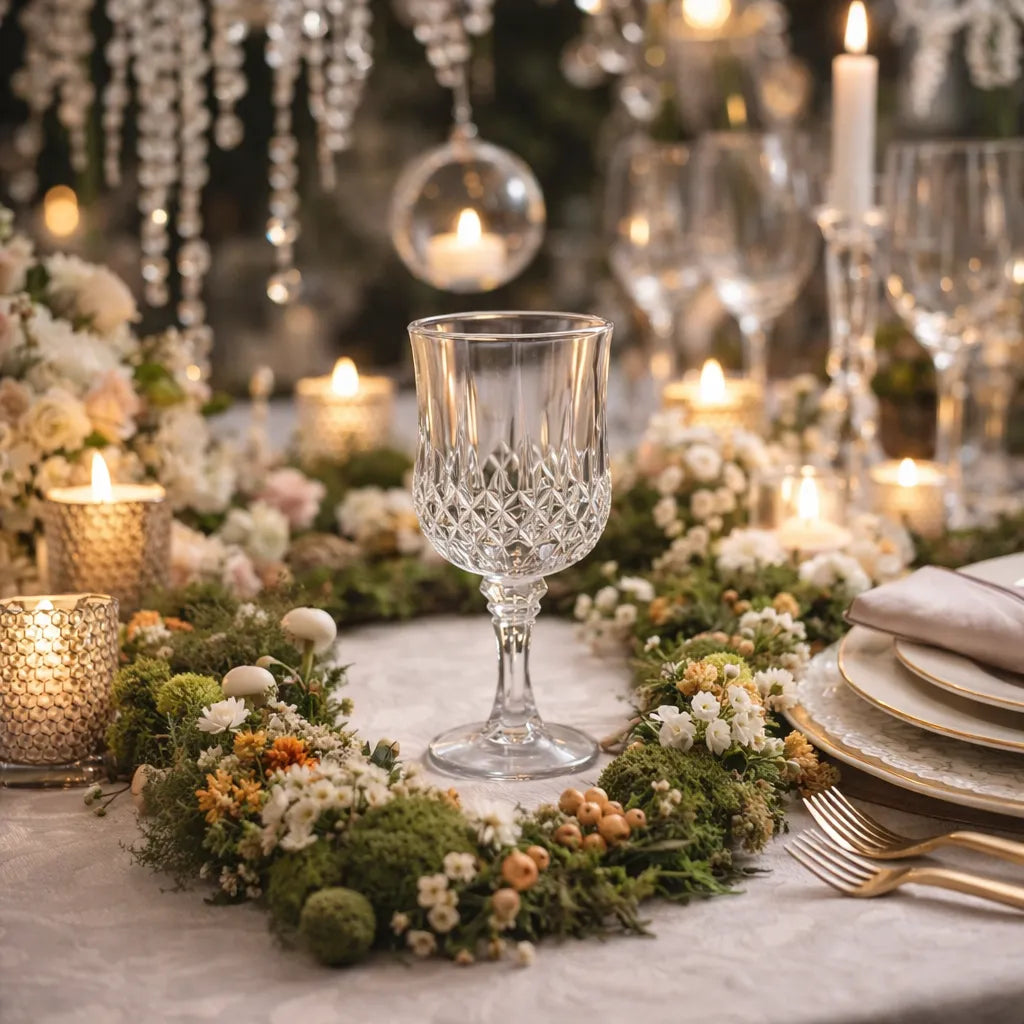 Verre à Pied Rétro Mariage