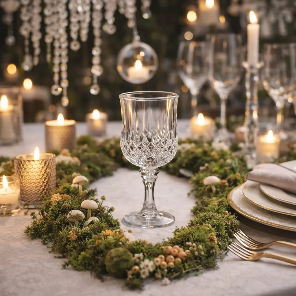 Verre à Pied Rétro Mariage Classe