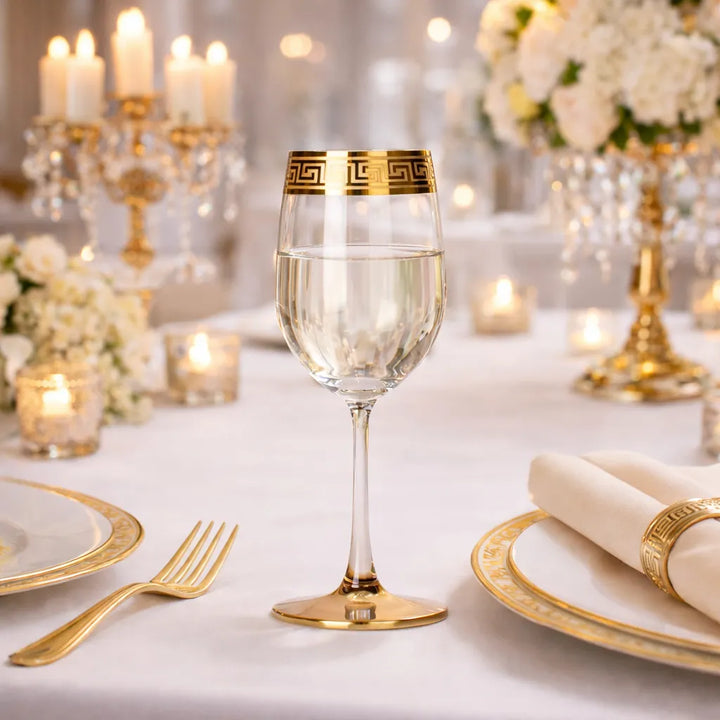 Verre à Vin Mariage Elégant