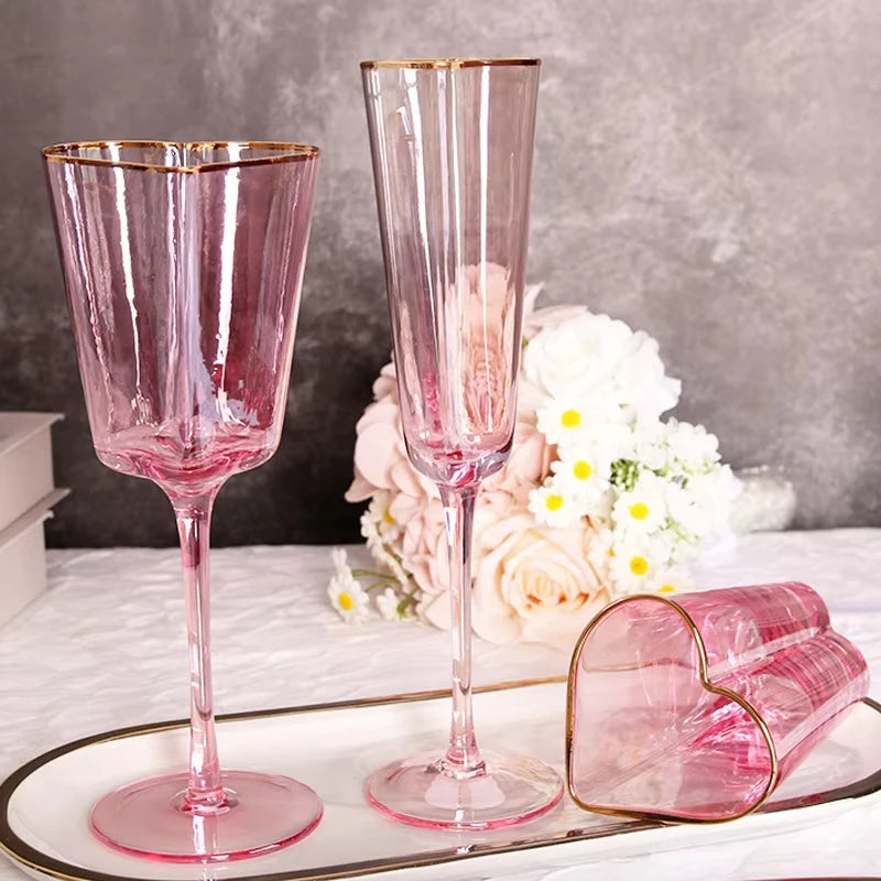 Verre à Vin Saint-Valentin stylé
