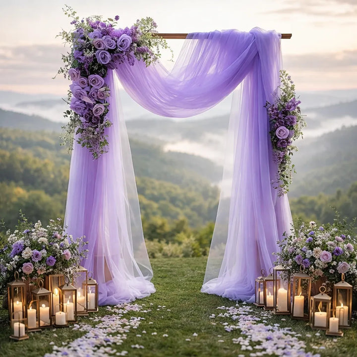 Voilage Violet pour Arche