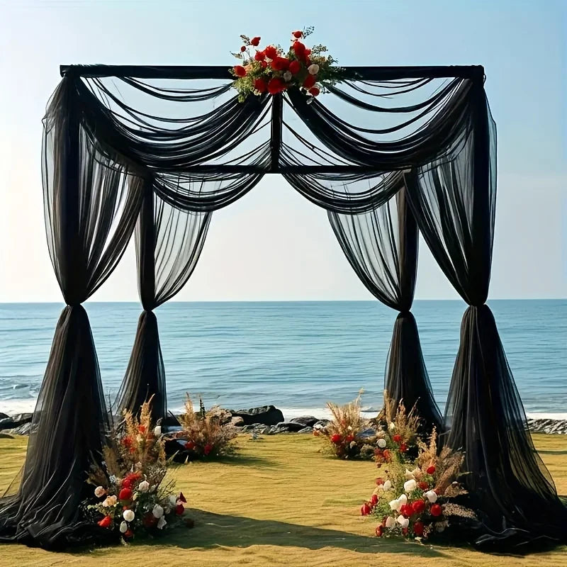 Voile Arche Mariage Noir