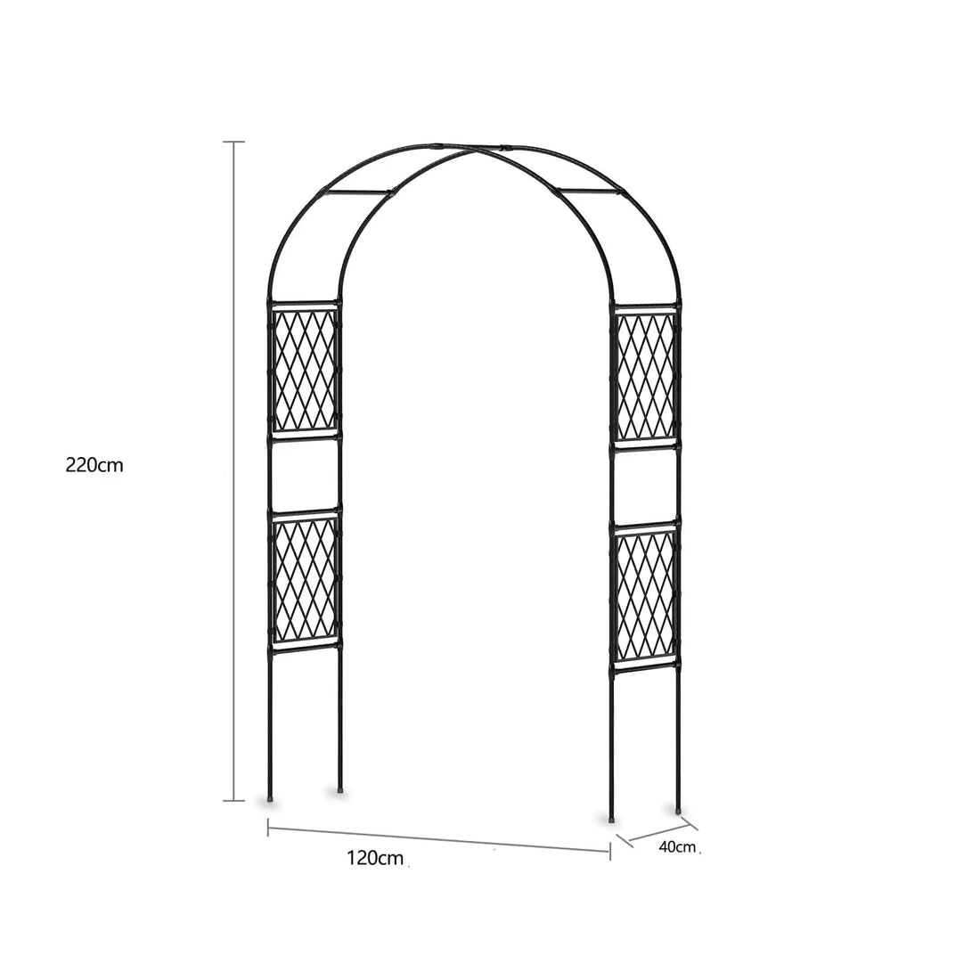 arc décoratif mariage en métal  sublime