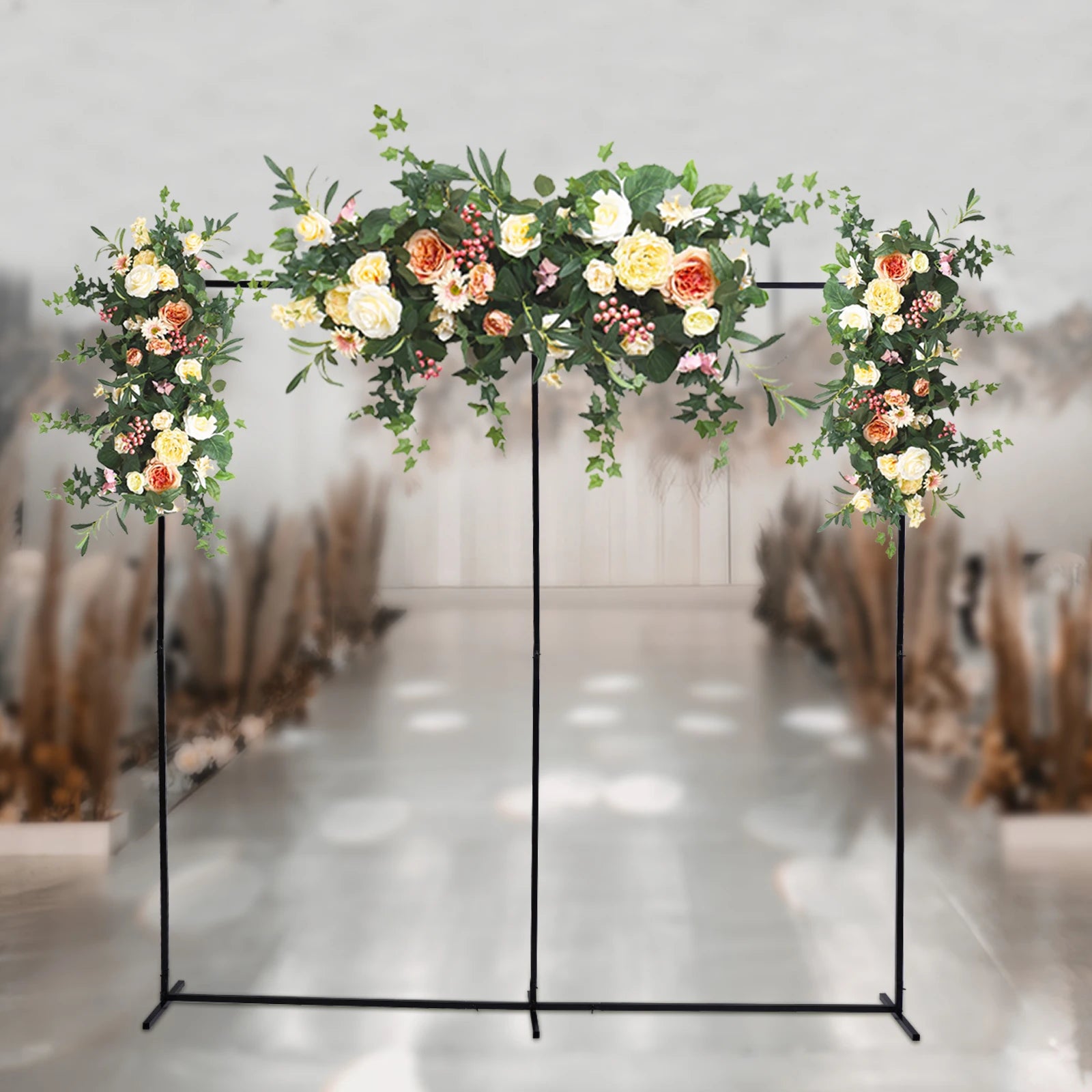 arche mariage rectangulaire élégante