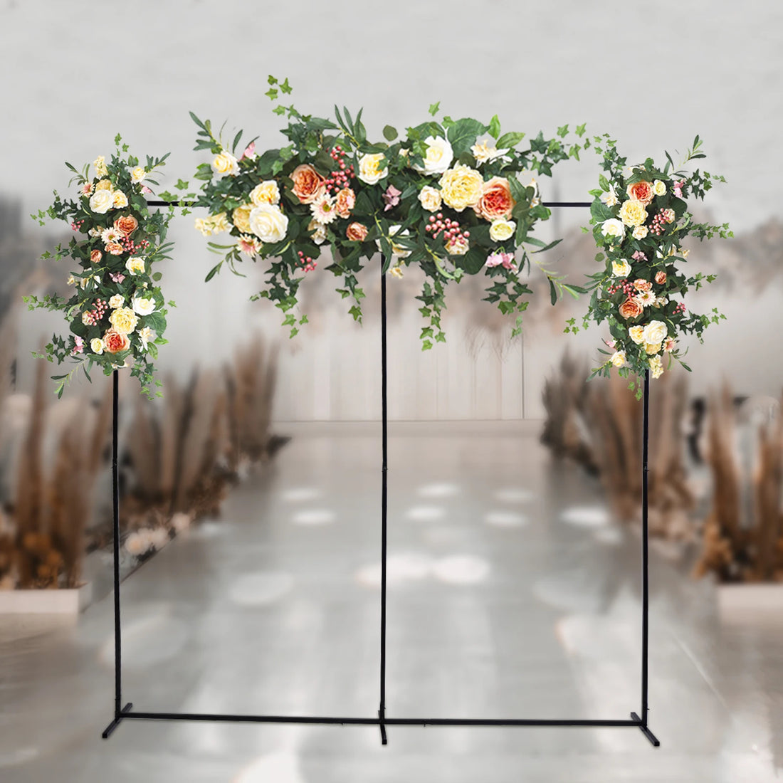 arche mariage rectangulaire élégante