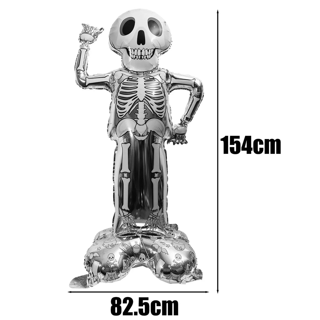 ballon gonflable XXL squelette halloween Festif