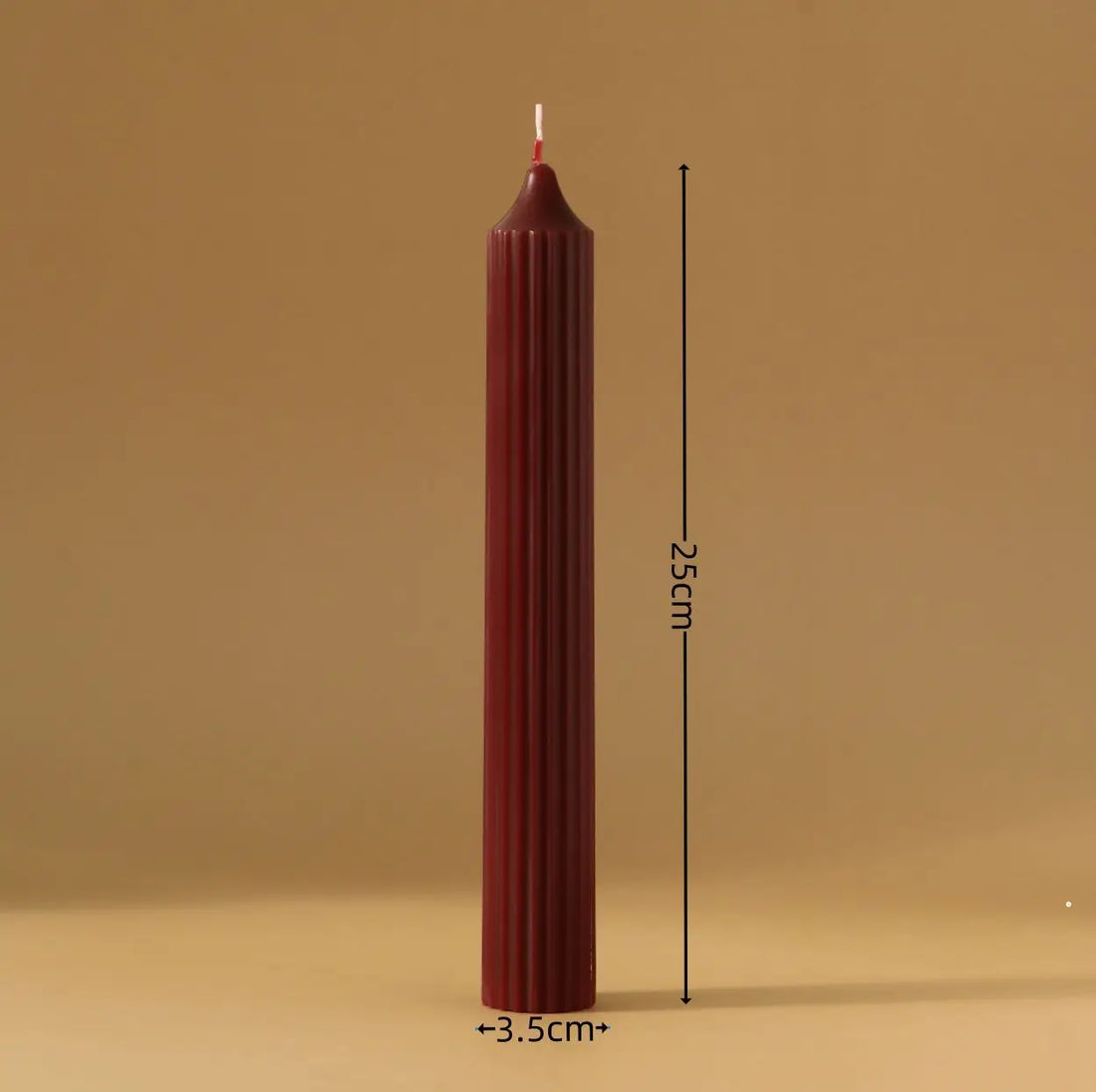 bougies mariage vintage rouge vin chic