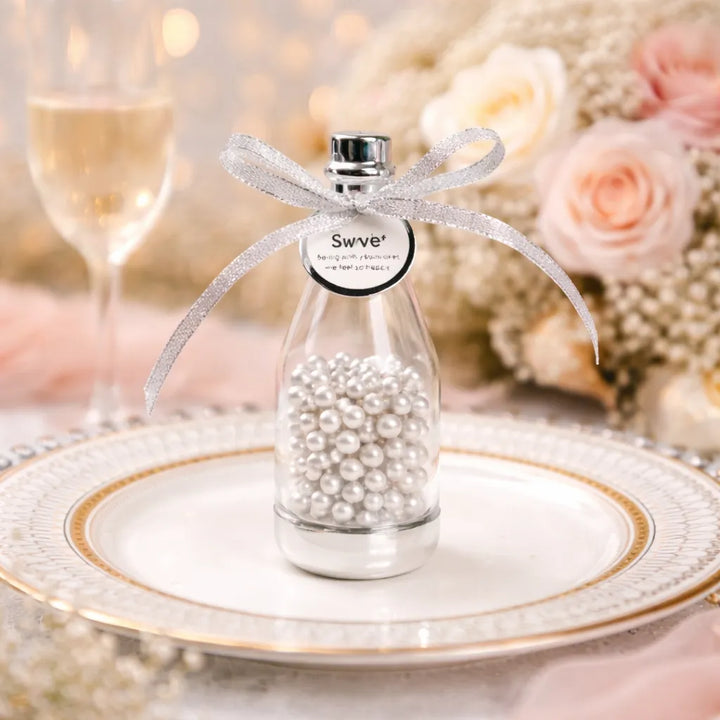 bouteille à dragées mariage originale raffiné