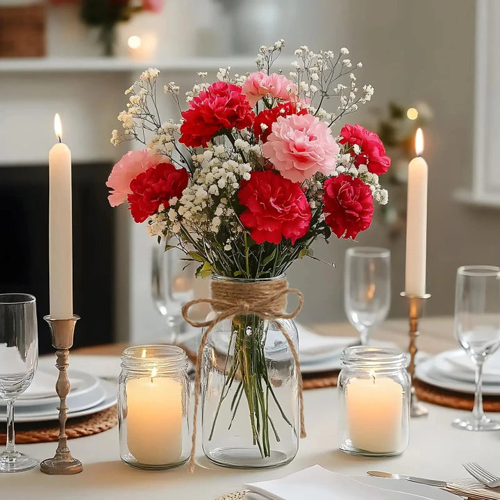 centre de table mariage simple​