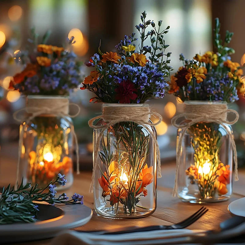 centre de table mariage simple​ unique