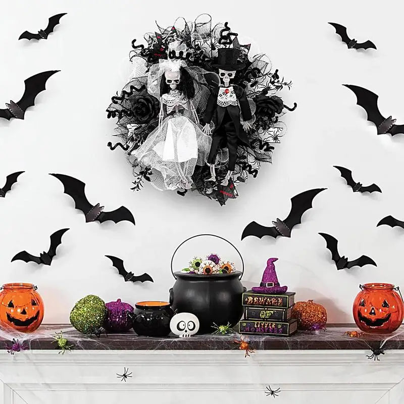couronne mariés halloween