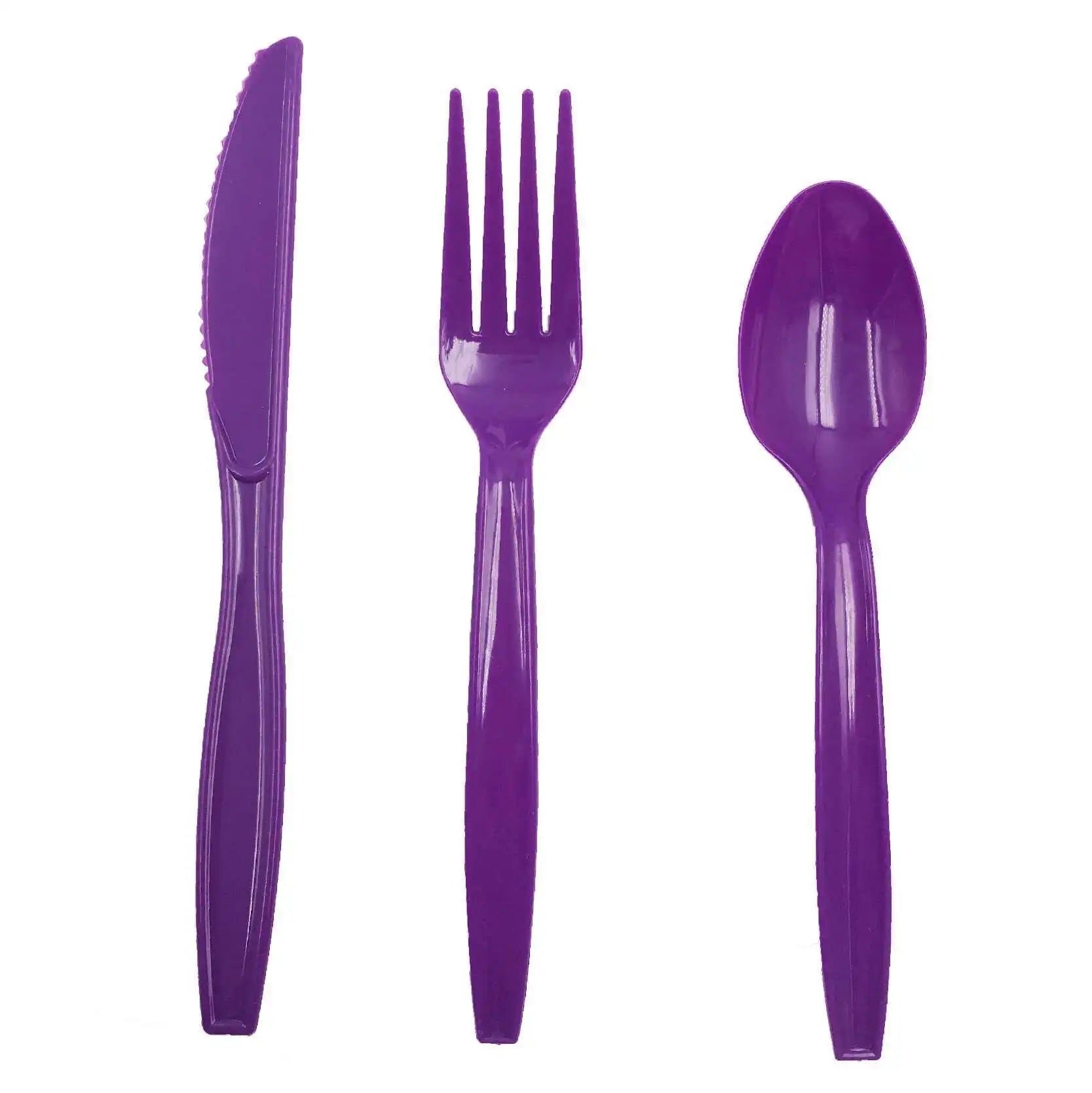 Couvert Jetable Violet