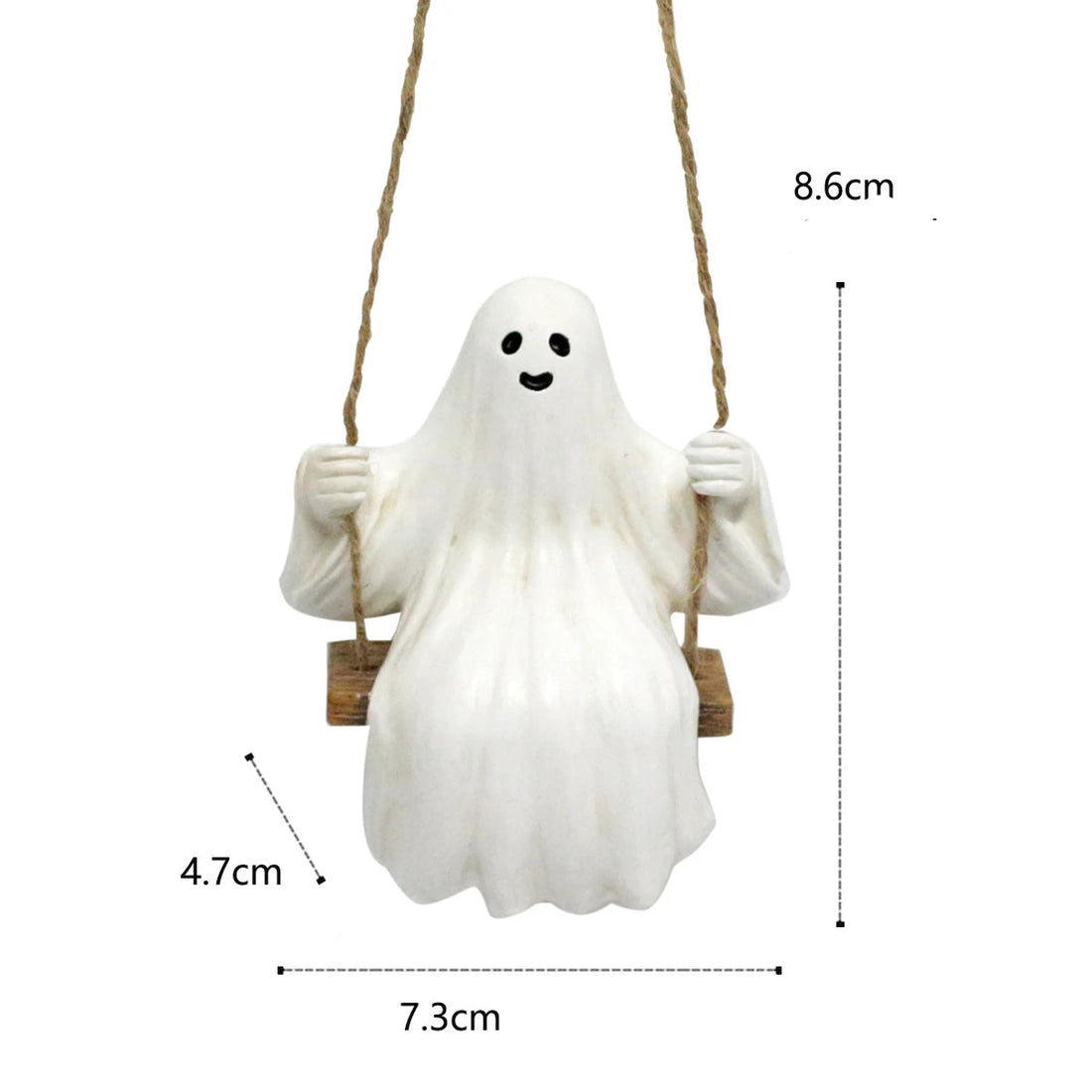 déco fantôme balançoire