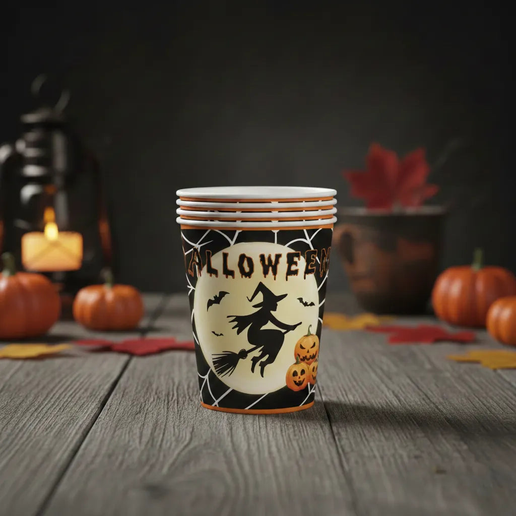 gobelet halloween noir sorcière unique