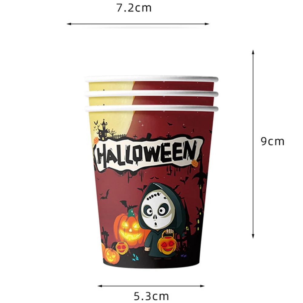 gobelet jetable pour halloween