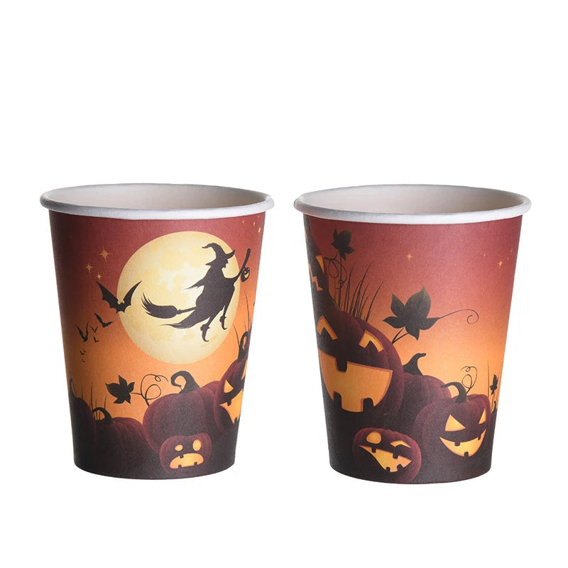 gobelet motif sorcière halloween