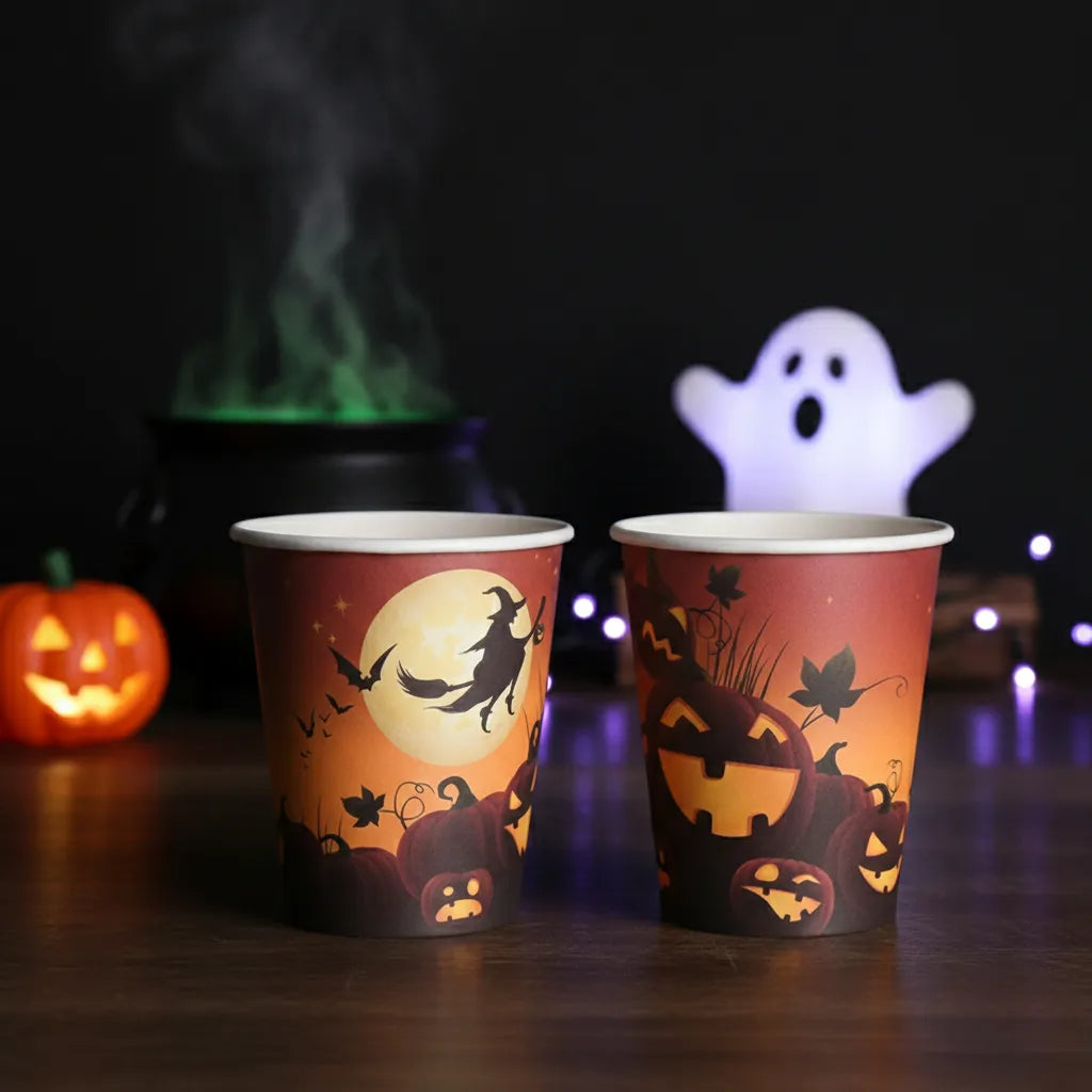 gobelet motif sorcière halloween original