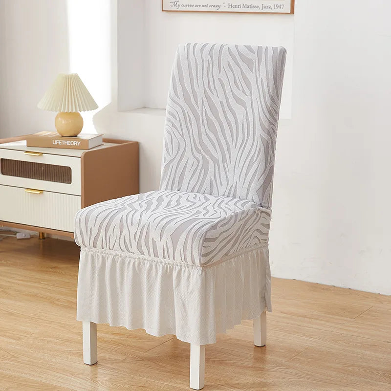 housse de chaise jacquard élégante spécial