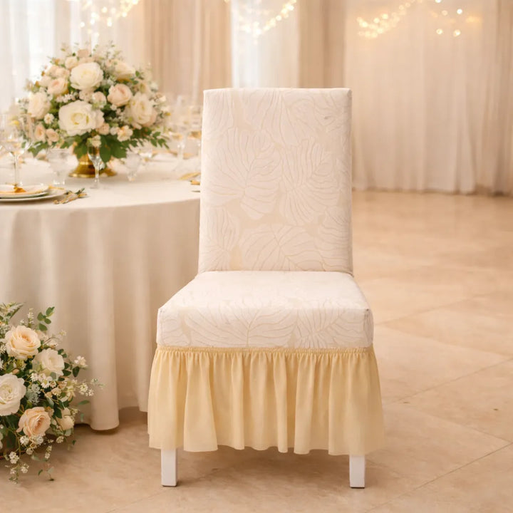 housse de chaise mariage au design raffiné spécial