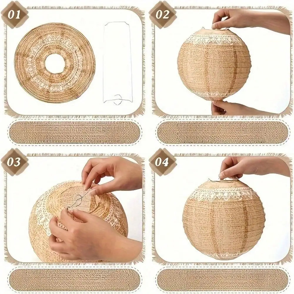 lampion mariage champêtre​ spécial