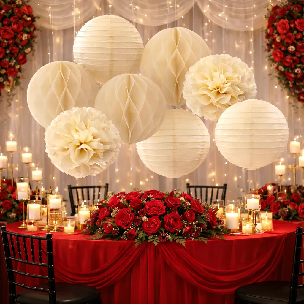 lampions déco mariage unique