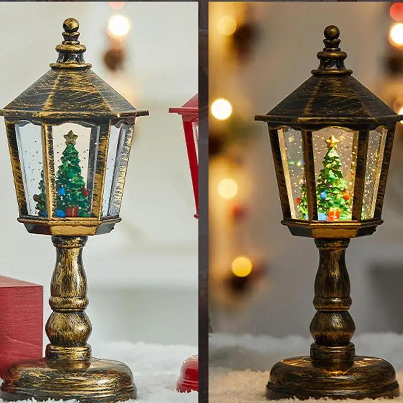 lanterne de noël sapin