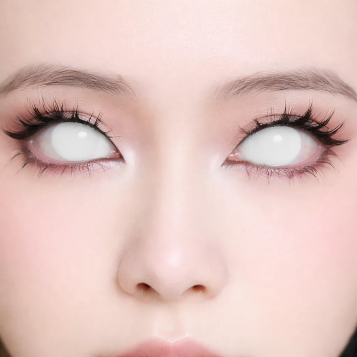lentille blanche halloween​