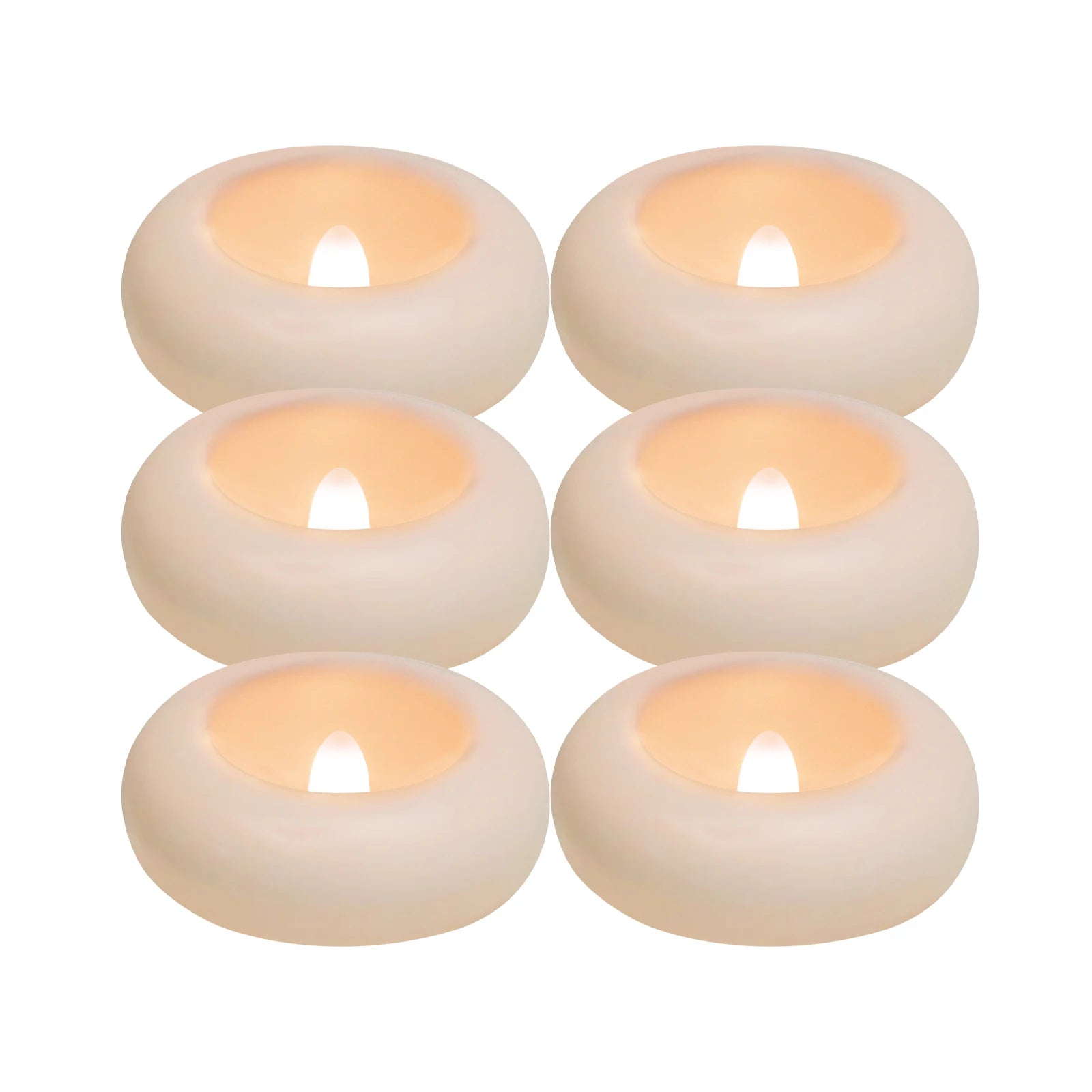 lot de bougies flottantes led mariage raffinée