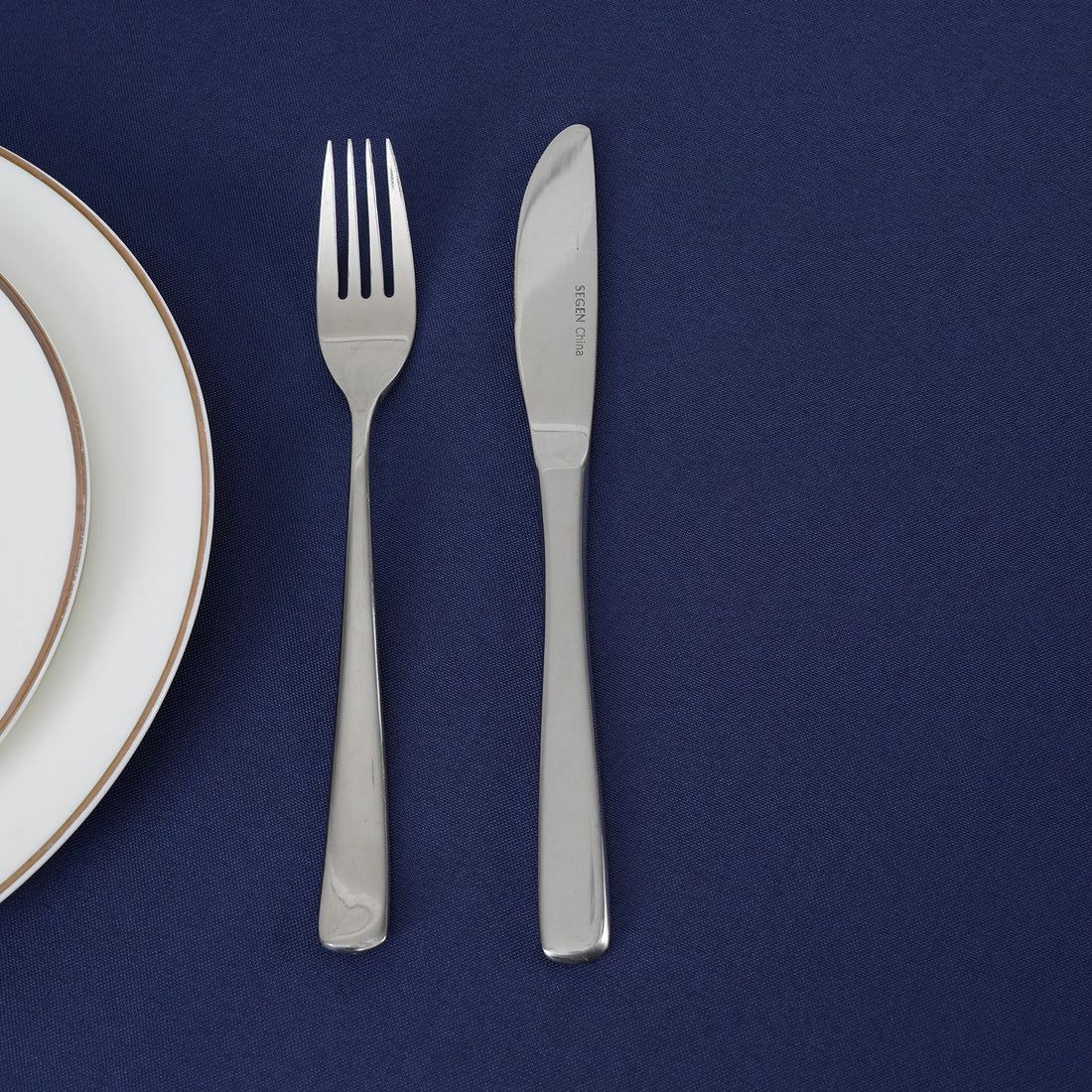 nappe bleu marine mariage​ unique