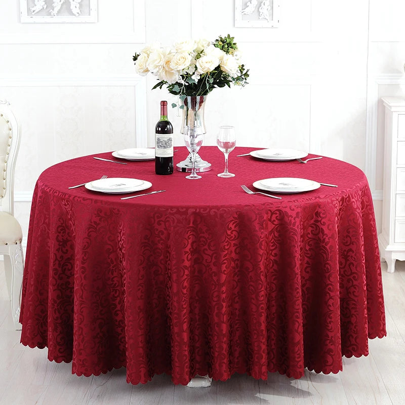 nappe bordeaux mariage​ élégante