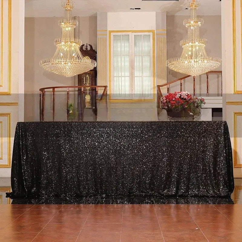 nappe noire mariage​ unique