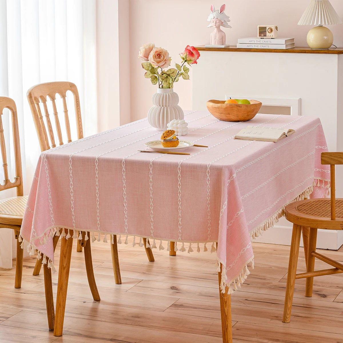 nappe rose poudré mariage​ spéciale