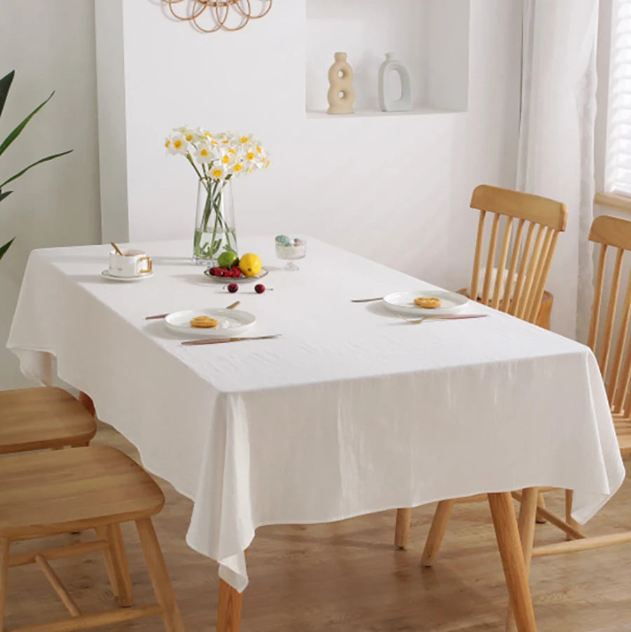 nappe tissu blanche mariage​ 