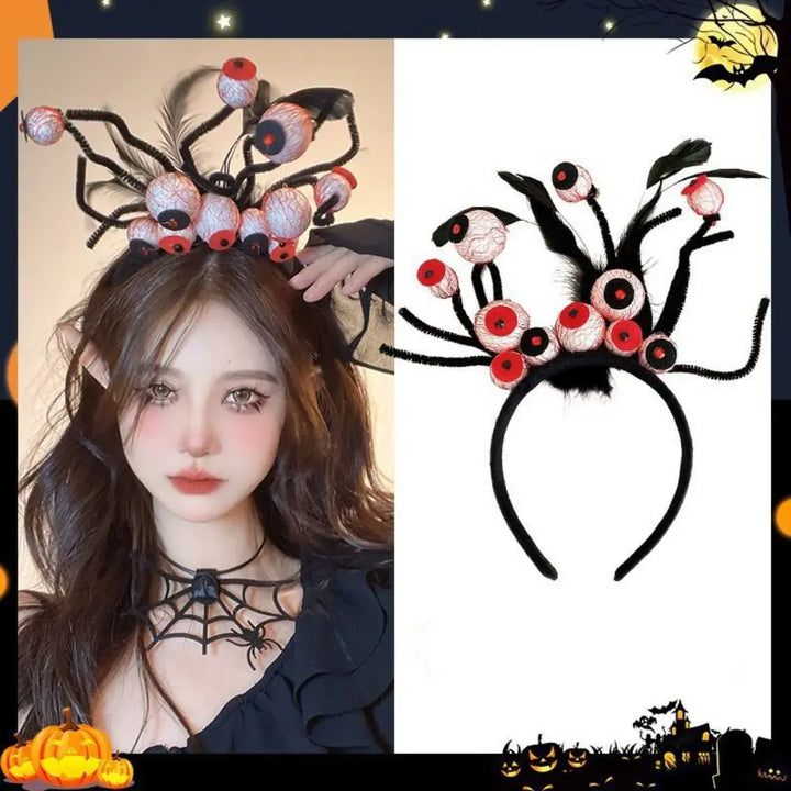 serre-tête d’yeux terrifiants