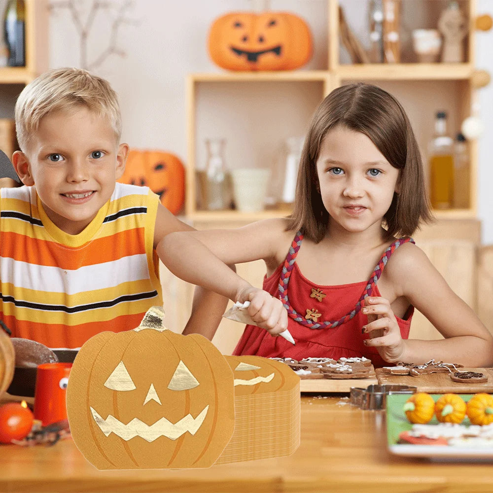 serviette halloween chic douce