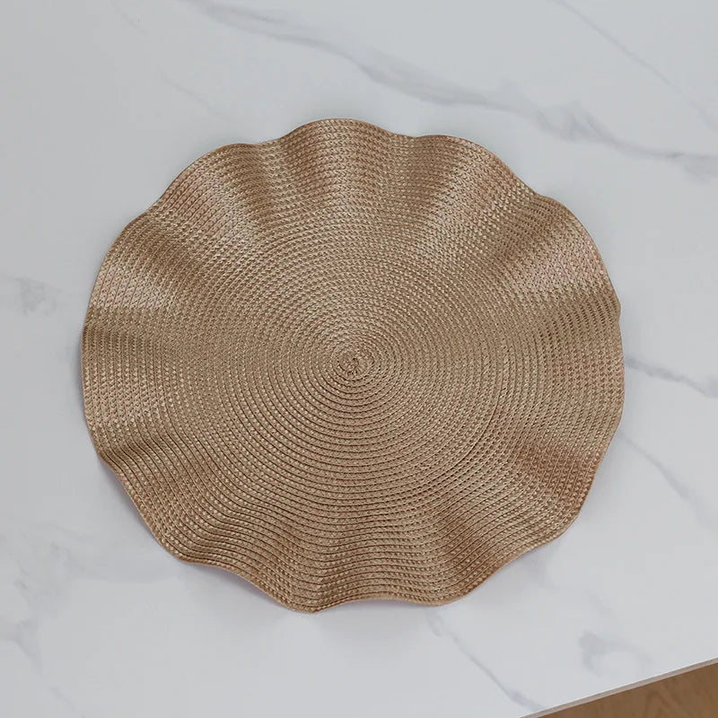 set de table design ondulé 