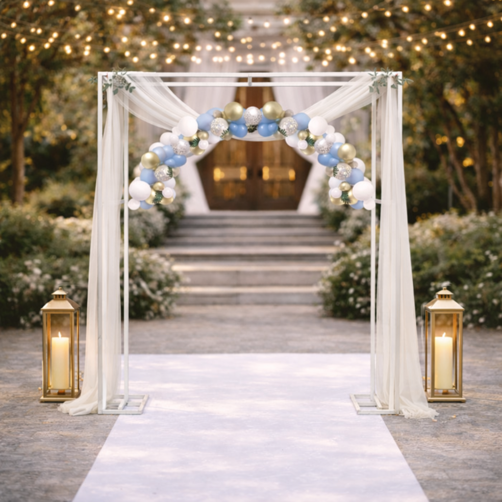 support arche mariage élégant