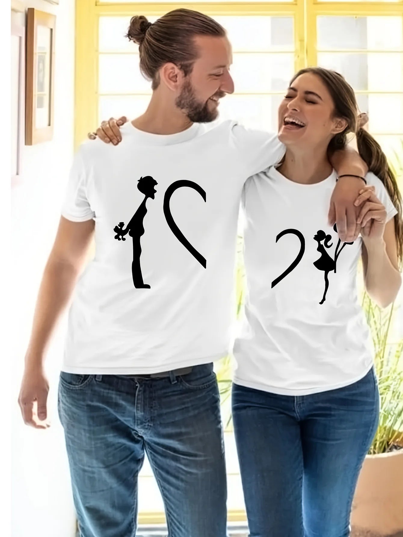 t-shirt saint-valentin original pour couple