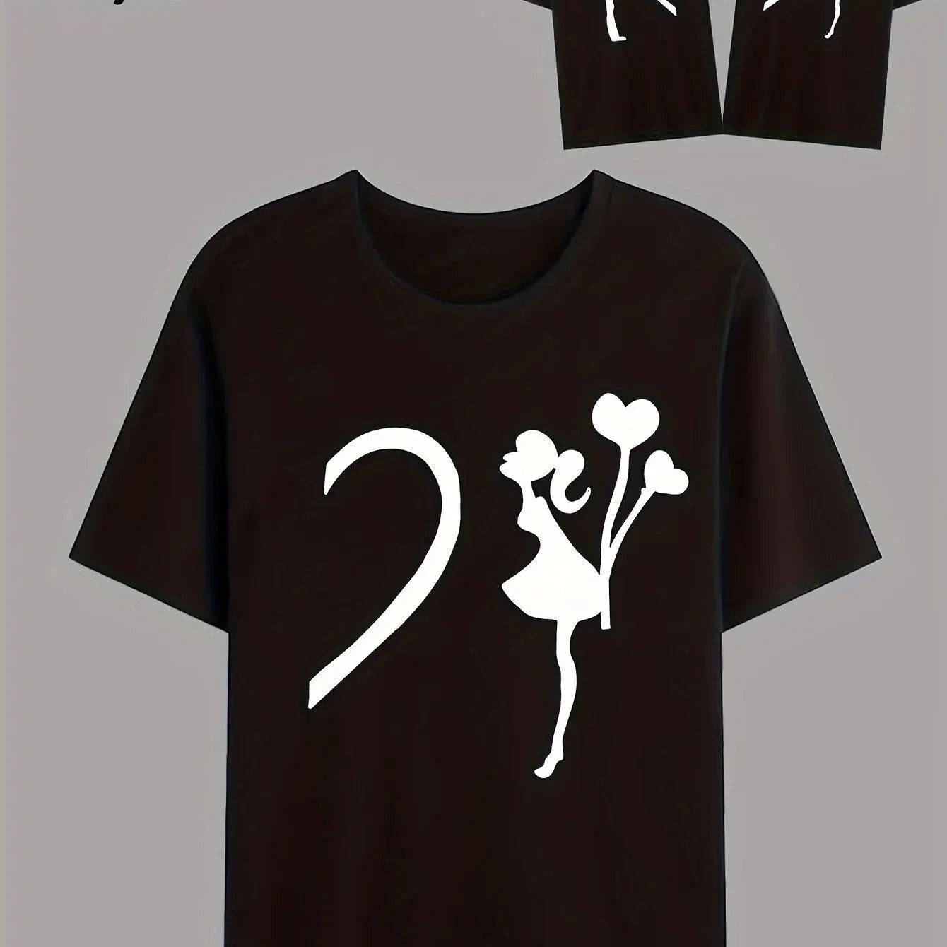 t-shirt saint-valentin original pour couple  unique