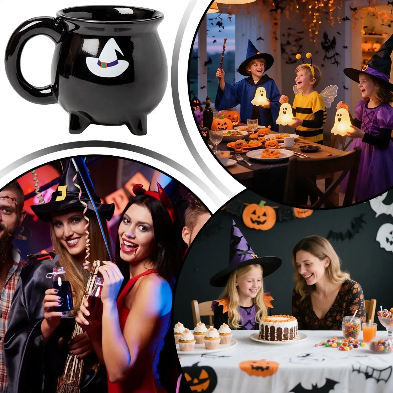 tasse chaudron de sorcière ensorcelée