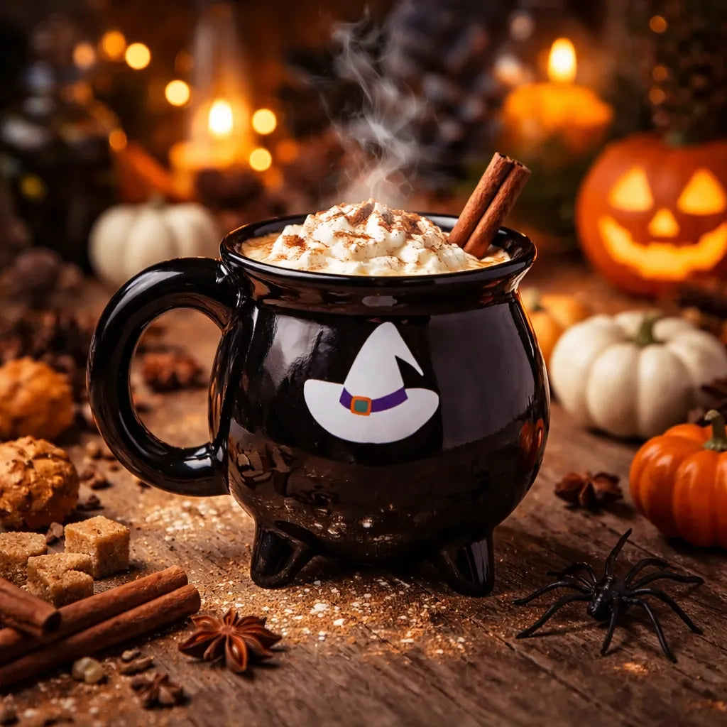 tasse chaudron de sorcière féérique