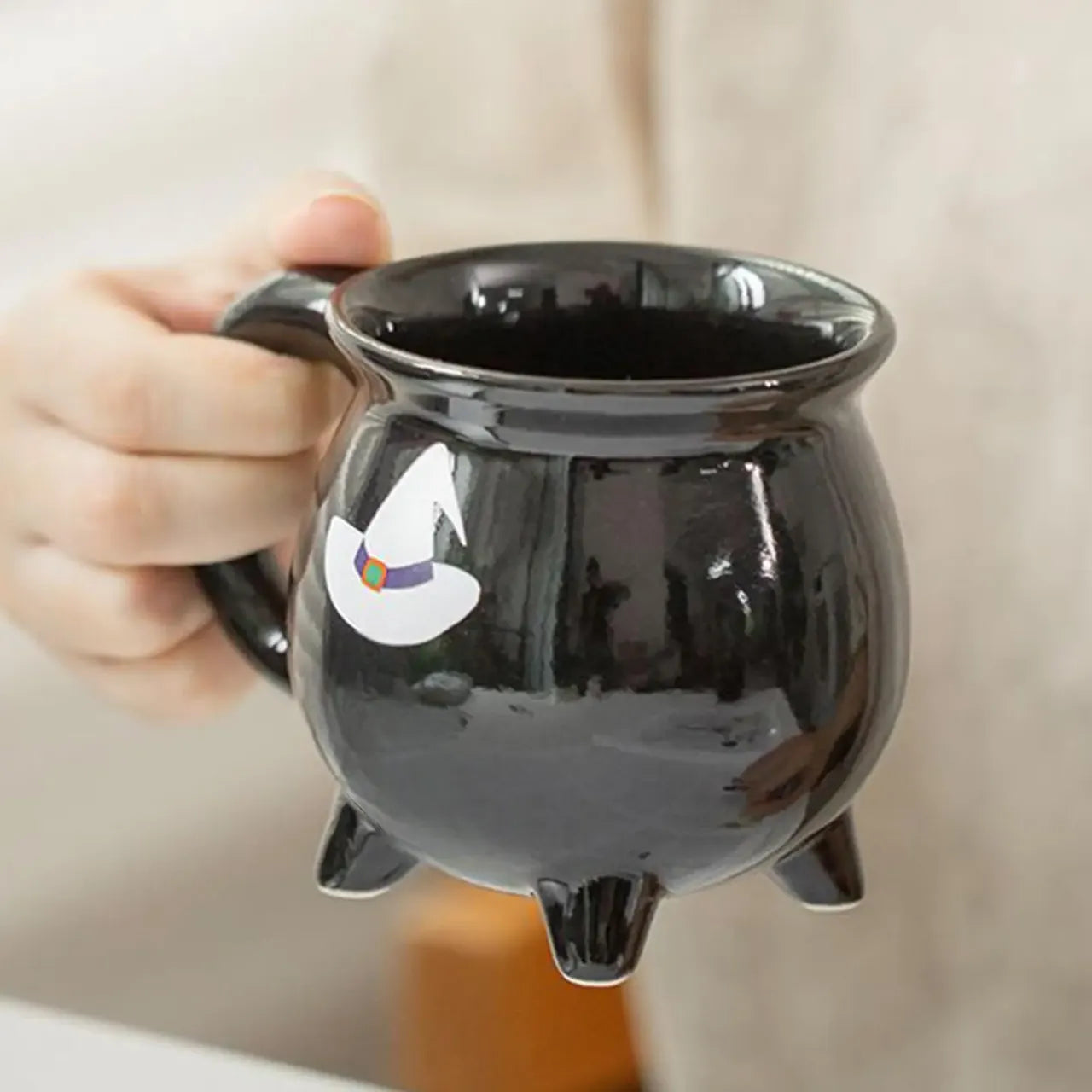 tasse chaudron de sorcière original effrayant